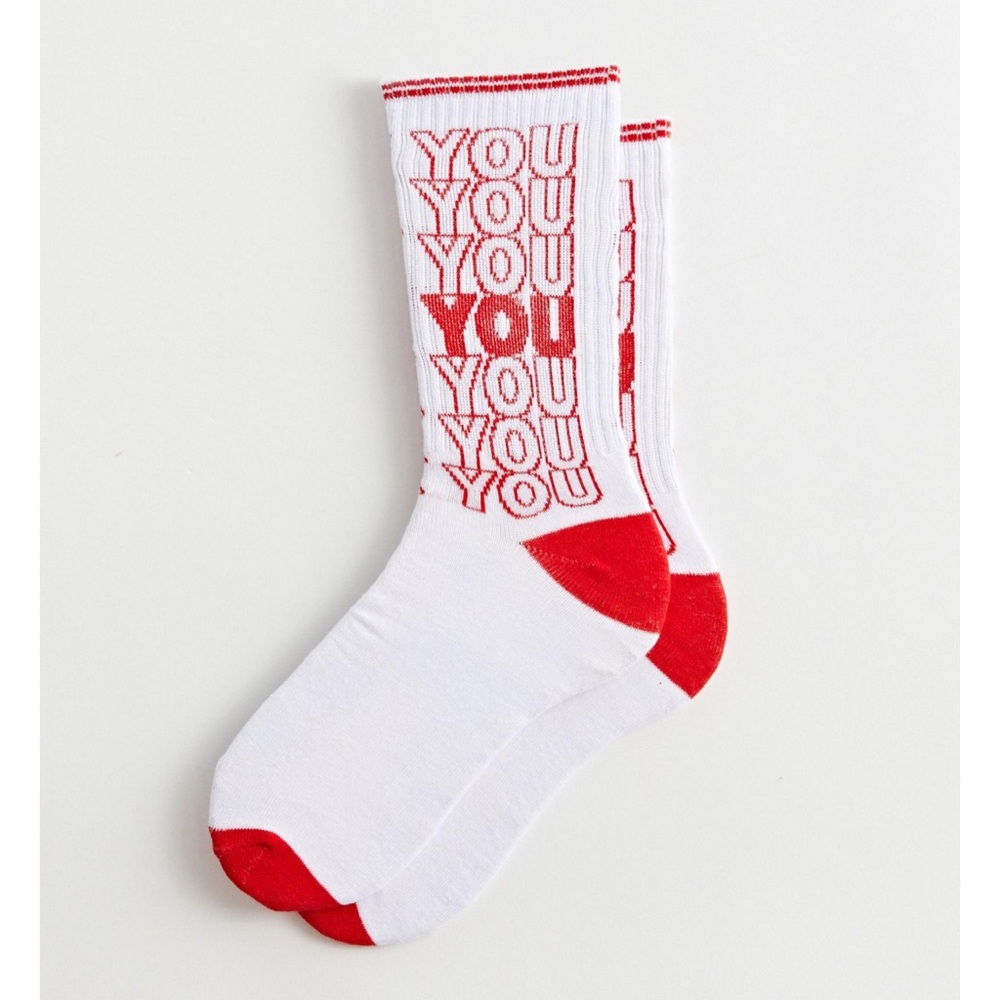 Thank You Crew Sock